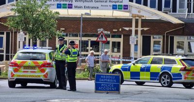 Child airlifted to hospital after car 'crashes into pedestrians' outside hospital