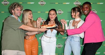 Love Island star Olivia Hawkins celebrates 28th birthday - with Subway instead of cake