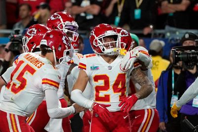 Chiefs QB Patrick Mahomes has seen growth in WR Skyy Moore this offseason
