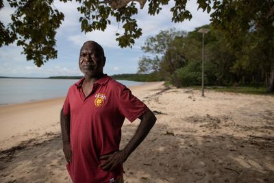 ‘We will win’: Tiwi Islanders draw a line in the sand against Santos gas project and ‘white fella rule’