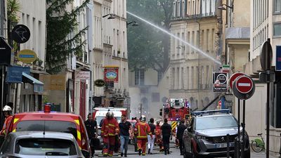 Watch live: Emergency services respond to gas explosion in Paris