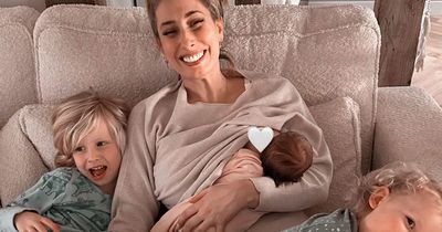 Stacey Solomon leans on her 'massive family network' to cope with size of brood