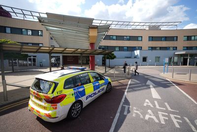 ‘Pickaxe-wielding attacker wounds two’ in hospital rampage