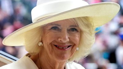 Queen Camilla’s Ascot brooch gives mermaid goddess vibes as she pays tribute to absent royal