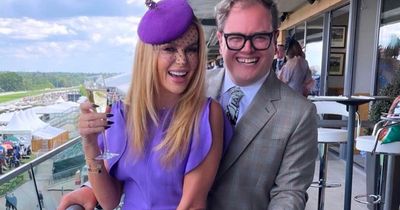Amanda Holden hailed 'best dressed at Royal Ascot' as she stuns in purple dress