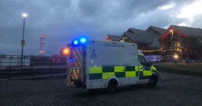 Edinburgh police and paramedics rush to emergency incident