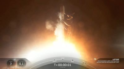 SpaceX launches 47 Starlink satellites, lands rocket at sea