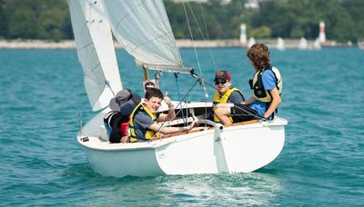 ‘It’s just fun’ — 20 kids with autism set sail on Lake Michigan during free summer camp