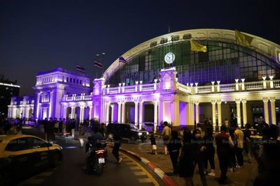 Rail station doubles as events venue