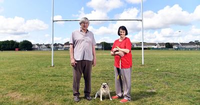 Dedicated litter-pickers fined because their dog strayed onto a football pitch
