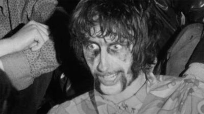 "Sometimes they hurl bottles" - watch rare BBC footage of a wild-eyed Arthur Brown being interviewed after catching fire in 1967