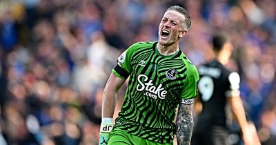 Jordan Pickford makes 'taking the p***' admission and discusses Everton transfer
