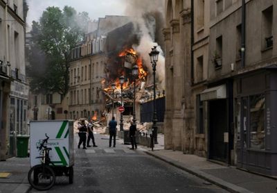 Rescuers comb through rubble of Paris blast