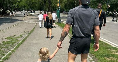 Conor McGregor enjoys stroll through New York's Central Park with kids