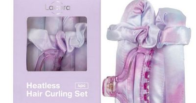 Aldi launches new £4.99 heatless curling set that's 70% cheaper than high-end brand Kitsch