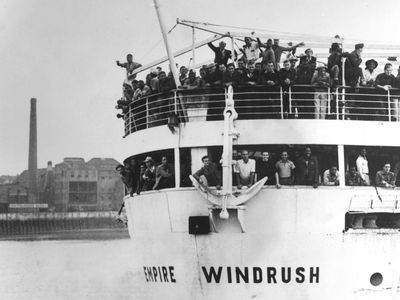 Search for Windrush boat anchor lost after shipwreck