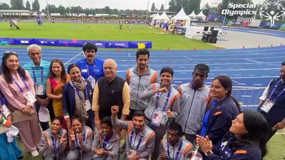 Indian contingent surpasses 50-medal mark at Special Olympics World Summer Games