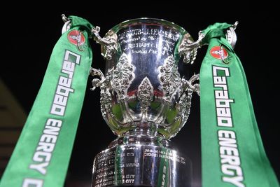 What time is Carabao Cup 2023/24 first round draw and what teams are in the hat?