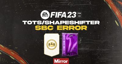 FIFA 23: 92+ TOTS or Shapeshifter SBC error will lead to more compensation