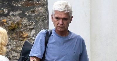 Phillip Schofield seen in public for the first time in weeks