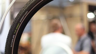 Schwalbe launch the Green Marathon urban tire, made using recycled materials, and the Tacky Chan DH-specific model