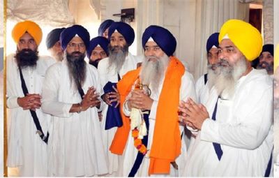 Punjab: New Jathedar of Shri Akal Takht Sahib Giani Raghbir Singh takes charge in Amritsar