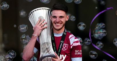 Declan Rice targeted by Man City with Pep Guardiola ready to rival Man Utd and Arsenal by tabling transfer offer