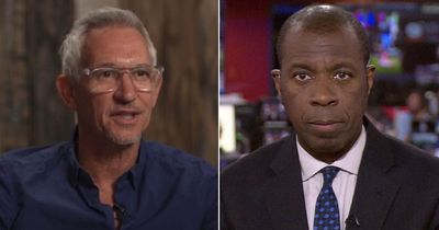 Gary Lineker fumes at BBC after newsreader Clive Myrie is pulled from Ten O'Clock News