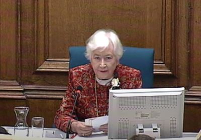 The moment Winnie Ewing reconvened the Scottish Parliament