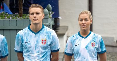 Arsenal captain Martin Odegaard joins girlfriend and Norway's Royal Family in charity match