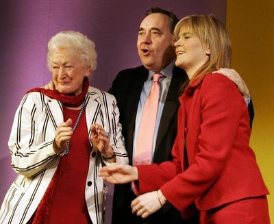 Alex Salmond pays tribute to 'legendary' Winnie Ewing