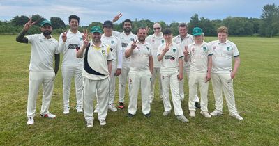 Livingston Cricket Club team celebrate first victory of inaugural season