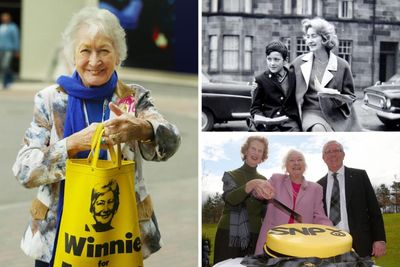 Winnie Ewing: The life of a Scottish independence legend in pictures