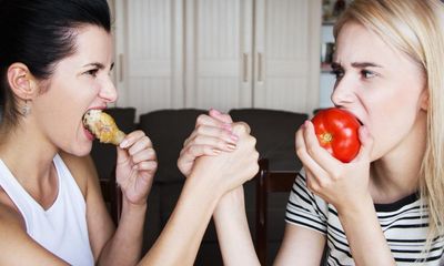 Food fight! Vegans and meat-eaters come to blows – again