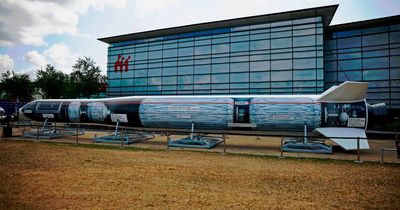 Why a huge 70ft long space rocket has landed in Swansea