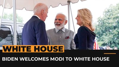 Biden welcomes Modi to White House in closely watched visit