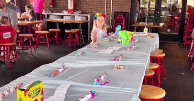 Mum heartbroken after nobody arrives at daughter's party - but strangers save the day