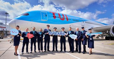 TUI marks 10 years of flying with the Boeing 787 Dreamliner