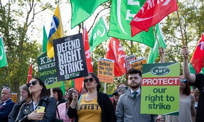 RMT announces three days of rail strikes in July as dispute continues