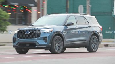 2024 Ford Explorer Drops Camo, Unofficially Revealed In New Spy Photos