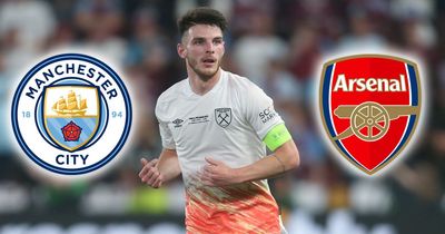 Arsenal told Man City may have secret weapon in £100m Declan Rice transfer battle