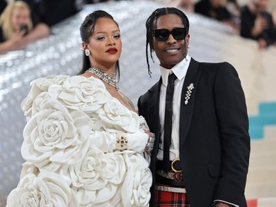 A$AP Rocky calls pregnant Rihanna his ‘wife’ as she watches him perform in Cannes