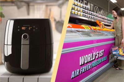 Iceland has launched its first-ever air fryer food aisle - and if you're looking to fill the freezer, don't walk, run!