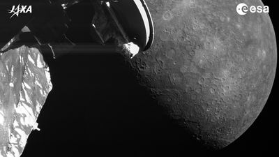 Watch Mercury roll by in a stunning sequence from BepiColombo probe (video)