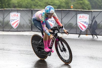 Chloe Dygert wins second elite women's US time trial national crown