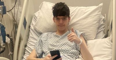 Months on from brave teenager's devastating cancer diagnosis, he is desperate to help others just like him