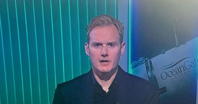 Dan Walker halts Channel 5 live special on missing submarine for 'heartbreaking' statement