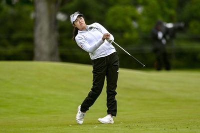 Rose Zhang trails by four at Baltusrol in first major as a pro at KPMG Women’s PGA