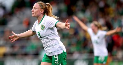 Amber Barrett says it's 'glorious' to be back on the scoresheet