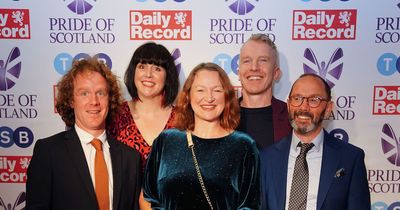 Janey Godley makes hospital joke as she presents the Clown Doctors with Pride of Scotland Award
